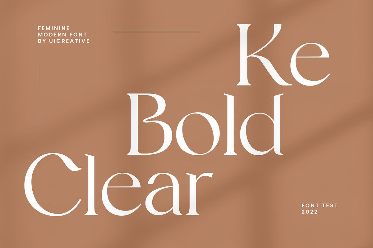 Silvania Modern Serif Font, a Serif Font by UICreative (Photo 9 of 12)