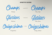Ravvegin - Calligraphy Font, a Handwritten Font by Haps Space (Thumbnail 2 of 15)