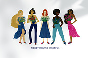 Strong & Beautiful. Plant Ladies., a Person Illustration by Annakniaz (Thumbnail 4 of 10)