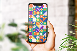 Geometric Background Pattern