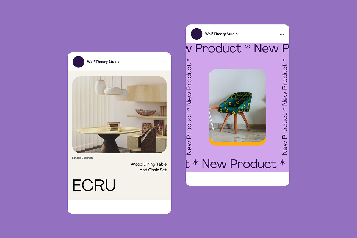 Furniture & Interior Post Bundle, a Social Media Template by Wolf Theory Studio (Photo 7 of 12)