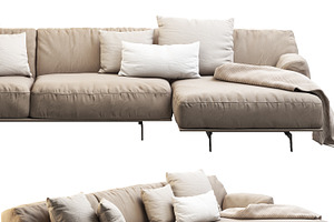 Tribeca Sofa 2 3d Model