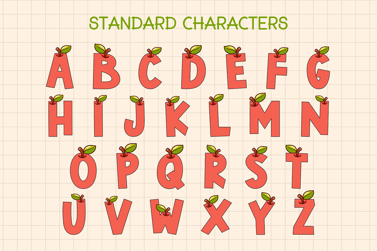 Back To School - 6 Color Fonts, a Graphic by Adalin Shop (Photo 14 of 19)