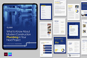 Digital Brochure & Report Template, a Brochure Template by BrandPacks (Thumbnail 1 of 6)