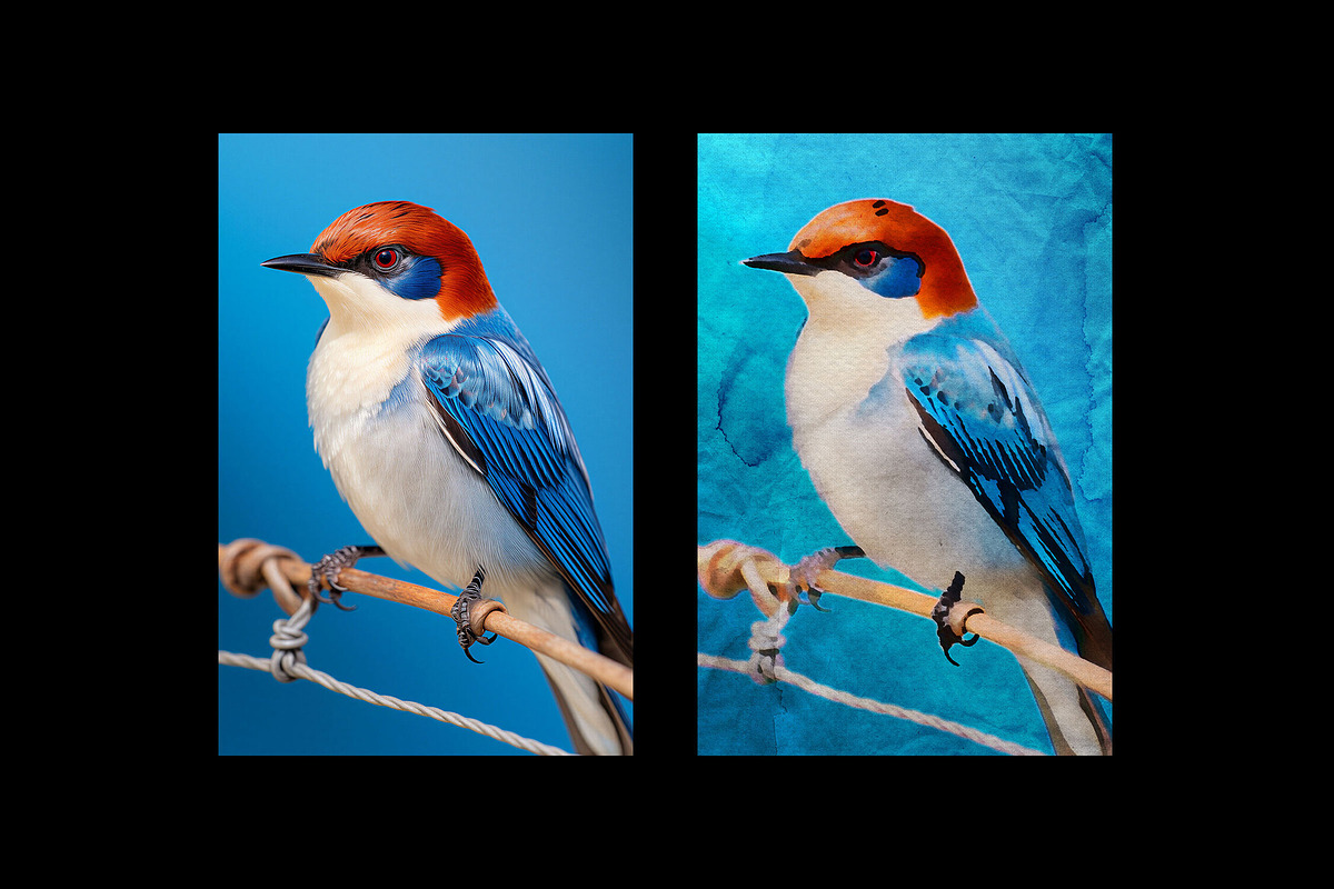 Dreamy Watercolor Art Photo Effect, a Layer Style Add-On by Design Squad (Photo 2 of 3)
