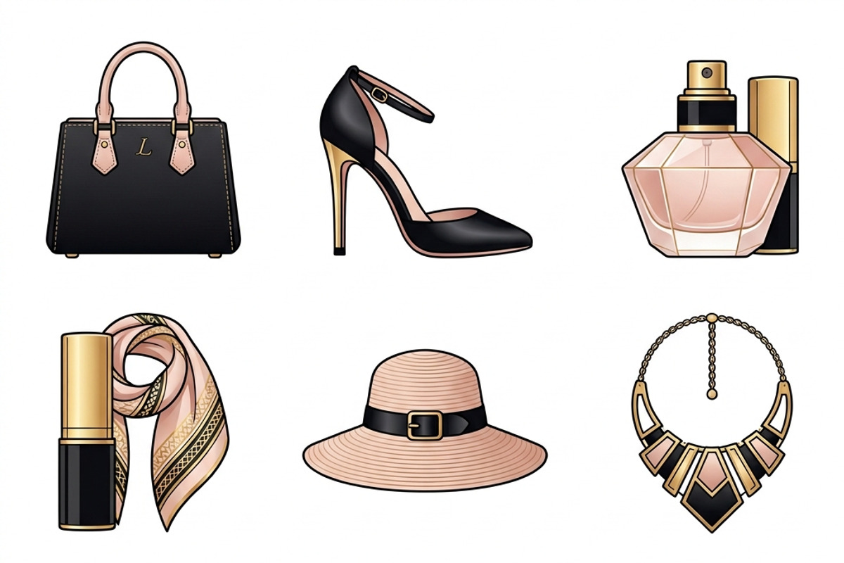 500 Fashion Brand Vector Icons, an Outline Icon by adenpinkstore (Photo 6 of 12)