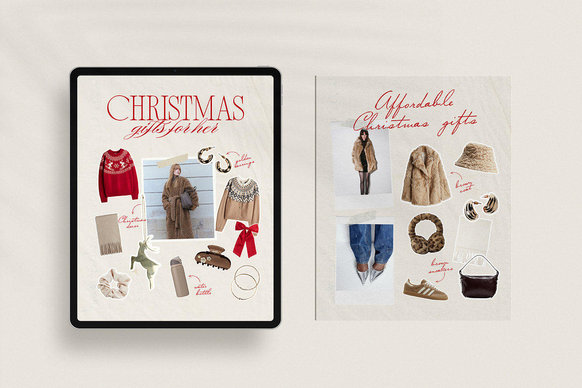 40 Christmas LTK Canva Template, a Social Media Template by Amaré Creative (Photo 3 of 7)