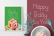 Reilly, a Sans Serif Font by TGIF.STD (Thumbnail 3 of 5)