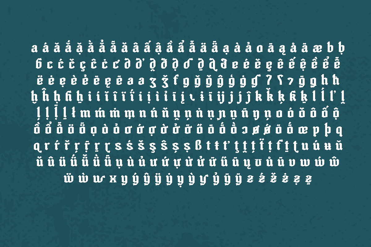 Sigma Boy – Elegant Blackletter Font, a Font by AuthenType (Photo 15 of 15)