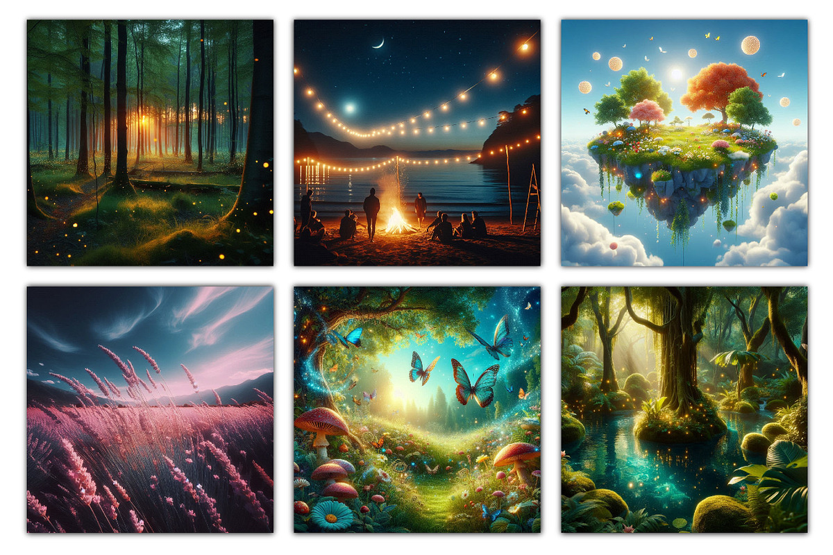 Summer Background, an Illustration by RobertsArt (Photo 3 of 5)