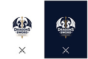 Medieval Dragon Knightly Sword Logo, a Branding & Logo Template by Enola99d (Thumbnail 2 of 2)