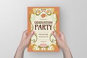 Graduation Party Invitation Flyer, a Flyer Template by Annora Studio (Thumbnail 5 of 6)