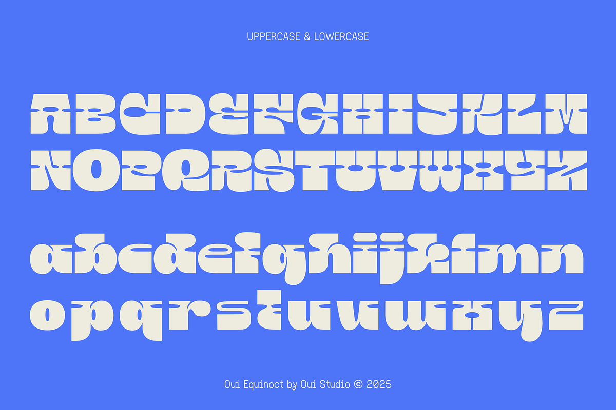 Oui Equinoct Decorative Font, a Slab Serif Font by Oui Studio (Photo 6 of 10)
