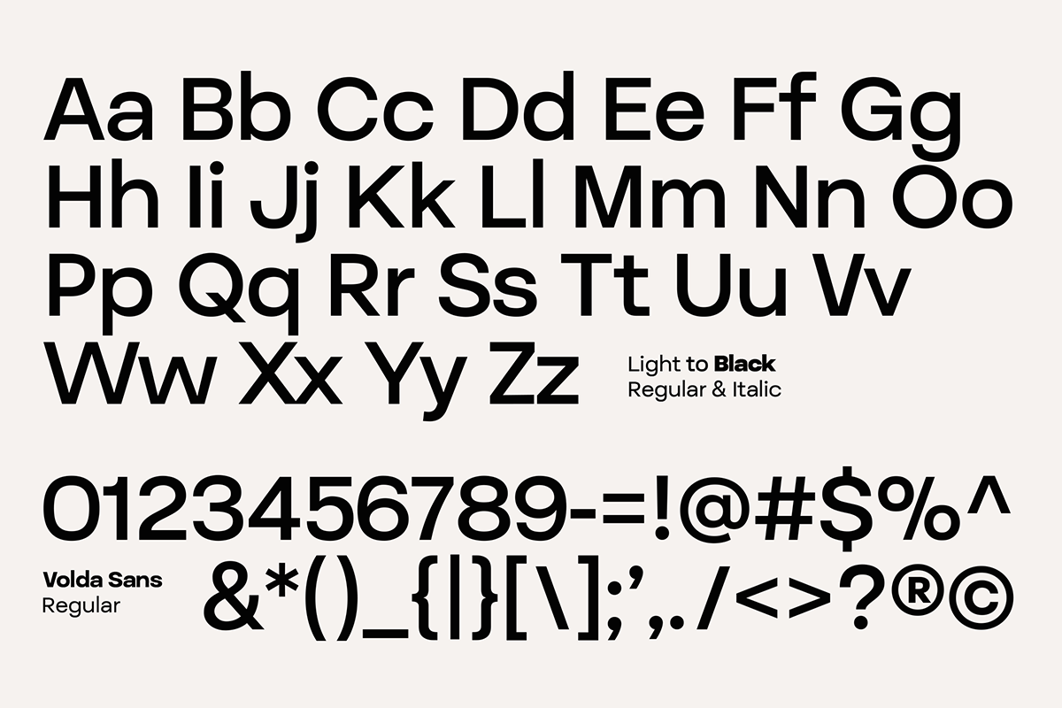 Volda Sans - Modern Sans Serif, a Sans Serif Font by Yukita Creative (Photo 11 of 15)