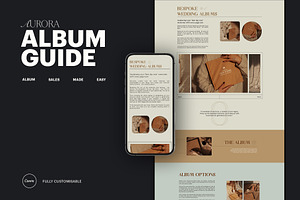 Wanderlust | Album Guide Webpage, a Marketing Template by Studio Leelou