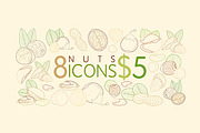 Excellent Nuts Icons, an Icon by Babic Goran (Thumbnail 1 of 3)