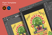 Playful Christmas Fair Flyer, a Flyer Template by Huge Dream Studio (Thumbnail 4 of 5)