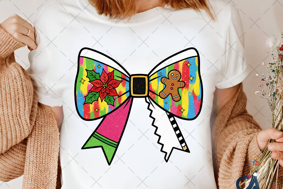 Christmas Colorful Bow Png, an Illustration by Creative Art (Photo 5 of 6)