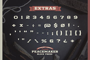 PEACEMAKER FONT SERIES, a Slab Serif Font by Alphabet Agency (Thumbnail 6 of 13)