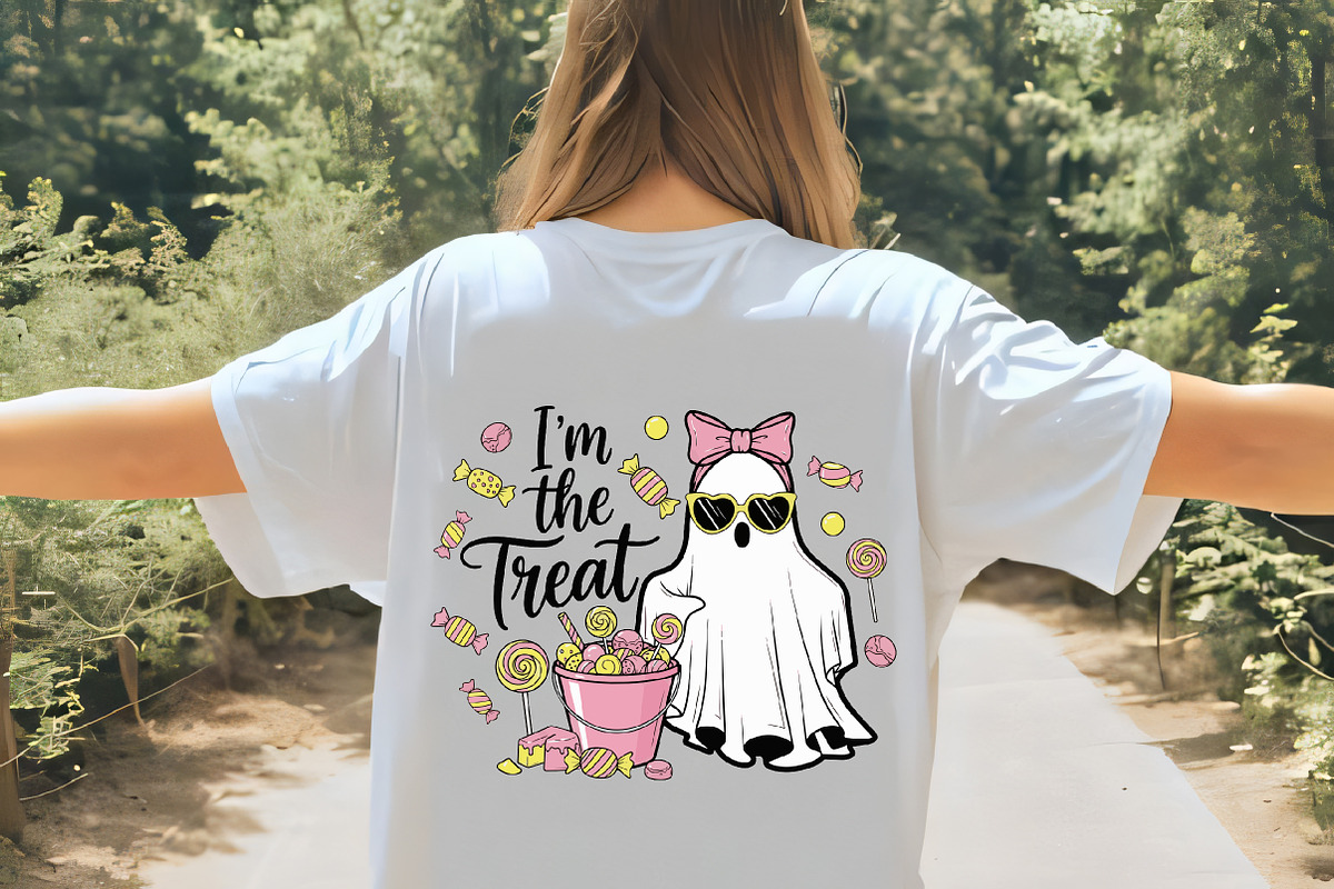 I'm the Treat Ghost SVG PNG, an Illustration by CrexoraLab (Photo 3 of 4)