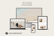 Waves Squarespace 7.1 Template, a Squarespace Template by Beliveart (Thumbnail 2 of 5)