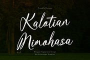 Kartaliaw Mimohasa Elegant Signature, a Script Font by gracetype_studio (Thumbnail 1 of 12)