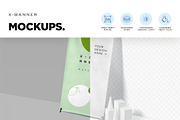 High-Quality X Standee Mockup PSD, an Advertising Mockup by megostudi0 (Thumbnail 6 of 6)
