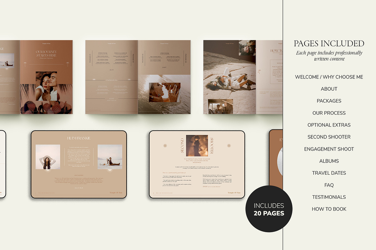 Dreamy | Photo Price Guide Canva, a Templates & Theme by Studio Leelou (Photo 3 of 9)