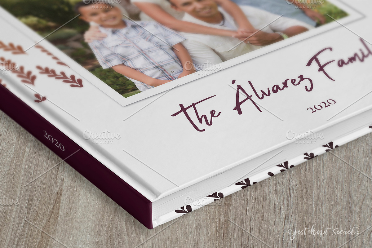 12x12 Family Photobook Template, a Templates & Theme by Jest Kept Secret (Photo 2 of 6)