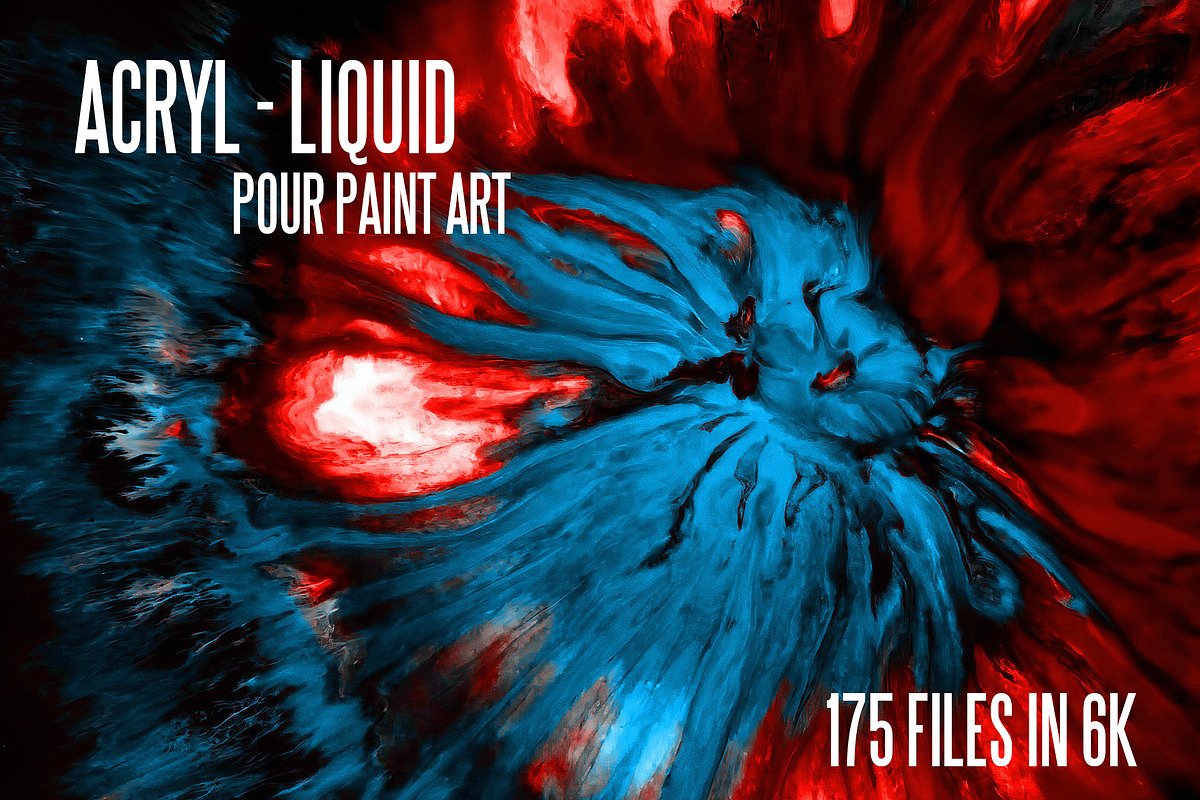 Acrylic liquid pouring paint [175x], an Abstract Photo by Abstract Background (Photo 1 of 8)