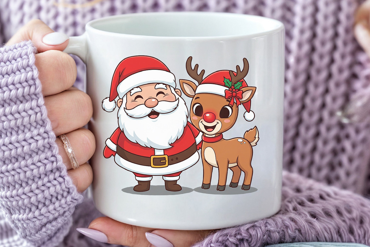 Quirky Christmas PNG, an Illustration by Black Bird Studio (Photo 3 of 4)
