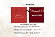 Earth Colors Affirmation Card Deck, a Templates & Theme by Digital By Nikoleta (Thumbnail 9 of 10)