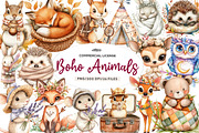 Sweet Boho Woodland Creatures Animal, an Illustration by CreationArt (Thumbnail 1 of 9)