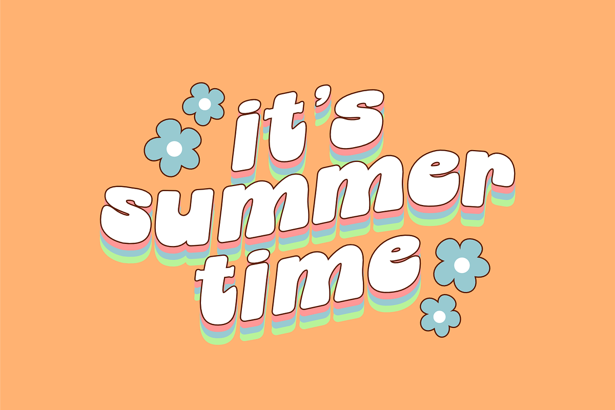 Chunky Angela - Retro Display Font, a Handwritten Font by Keithzo (Photo 7 of 9)
