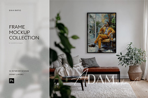 ADAM Din A | Frame Mockup Collection