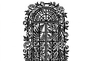 50 Floral French Window Ornament, a Decorative Illustration by Amazin_art (Thumbnail 42 of 44)