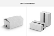Cardboard Box with Tape Mockup, a Packaging Mockup by RamStudio2 (Thumbnail 10 of 16)