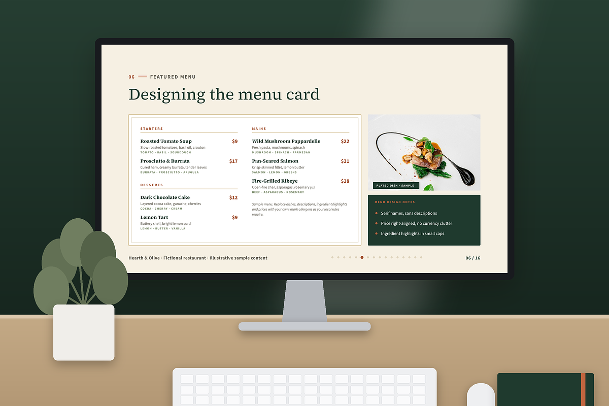 Restaurant & Food Presentation, a Presentation Template by novexora (Photo 3 of 5)