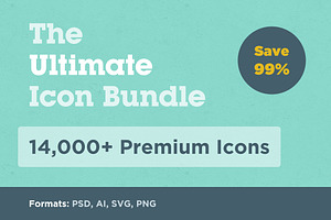 The Ultimate 14,000 Icon Bundle