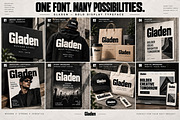 GLADEN — Bold Display Font, a Slab Serif Font by Wow Magic (Thumbnail 2 of 5)