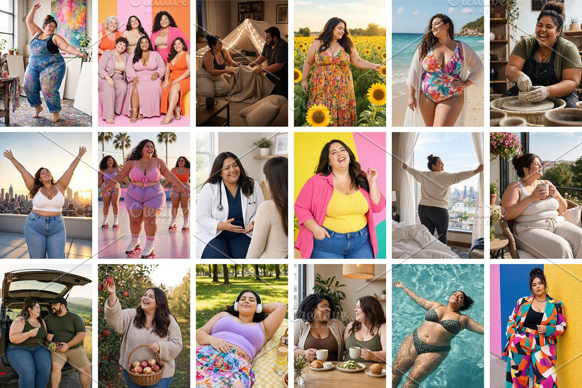 Plus Size Women Stock Photos, a Person Photo by Selenique Studio (Photo 9 of 12)