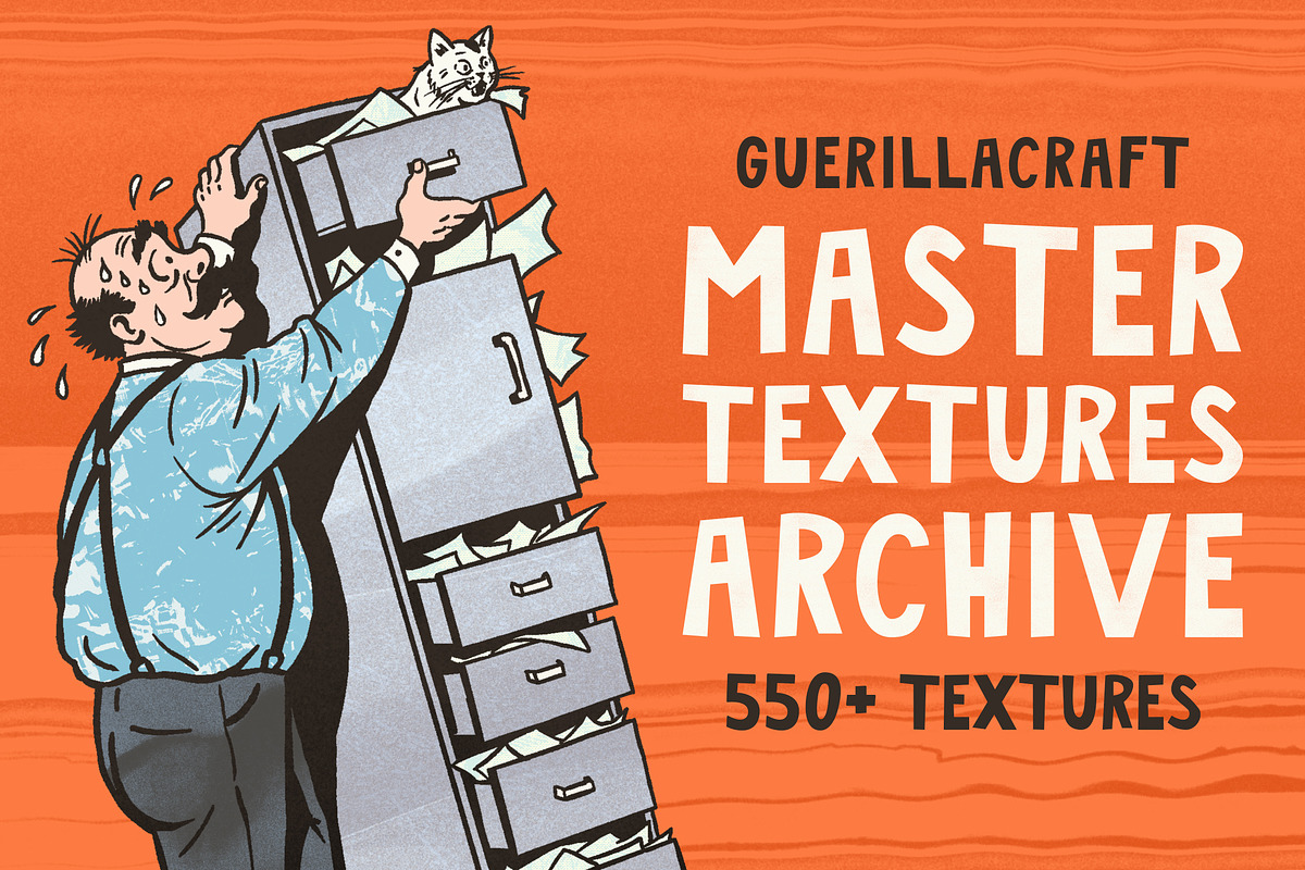 Master Textures Archive | 550+, a Texture Graphic by Guerillacraft (Photo 1 of 15)