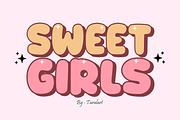Small Bubble - Retro Groovy Font, a Sans Serif Font by KiddoGlyphs Studio (Thumbnail 3 of 5)