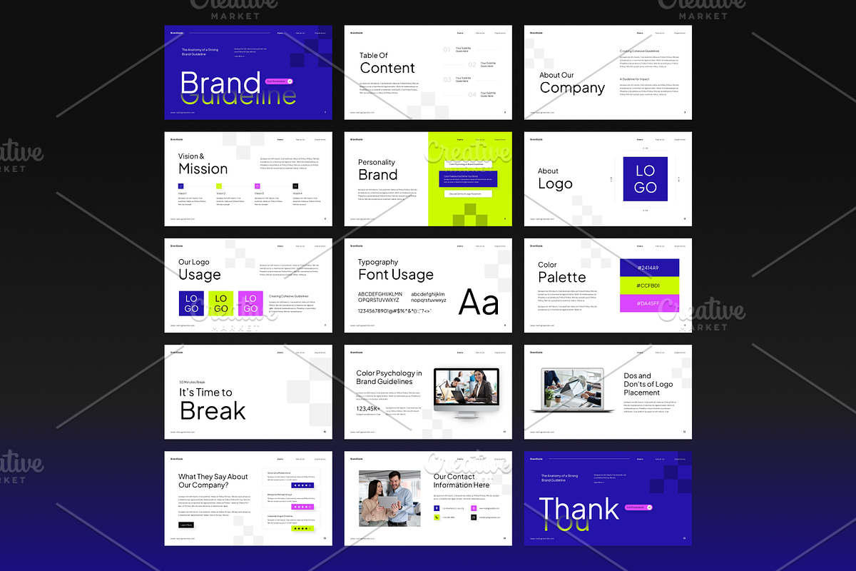 Brand Guideline Presentation preview 6