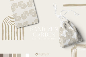 Sand Zen Garden - Seamless Patterns