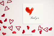 Watercolor Hearts, a Decorative Illustration by MariaScaroniAtelier (Thumbnail 6 of 6)