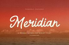 Meridian - Rough Script
