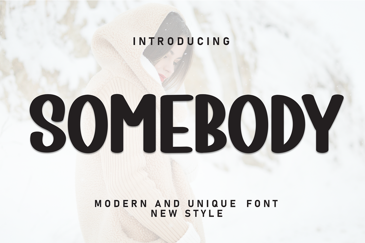 Somebody | Script Font, a Script Font by Scratchones (Photo 1 of 8)