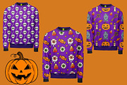Halloween: Patterns & Clipart, a Seasonal Illustration by Elatedowl (Thumbnail 9 of 14)