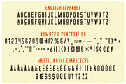 Beer Time Label Font, a Font by VozzyStock (Thumbnail 3 of 9)
